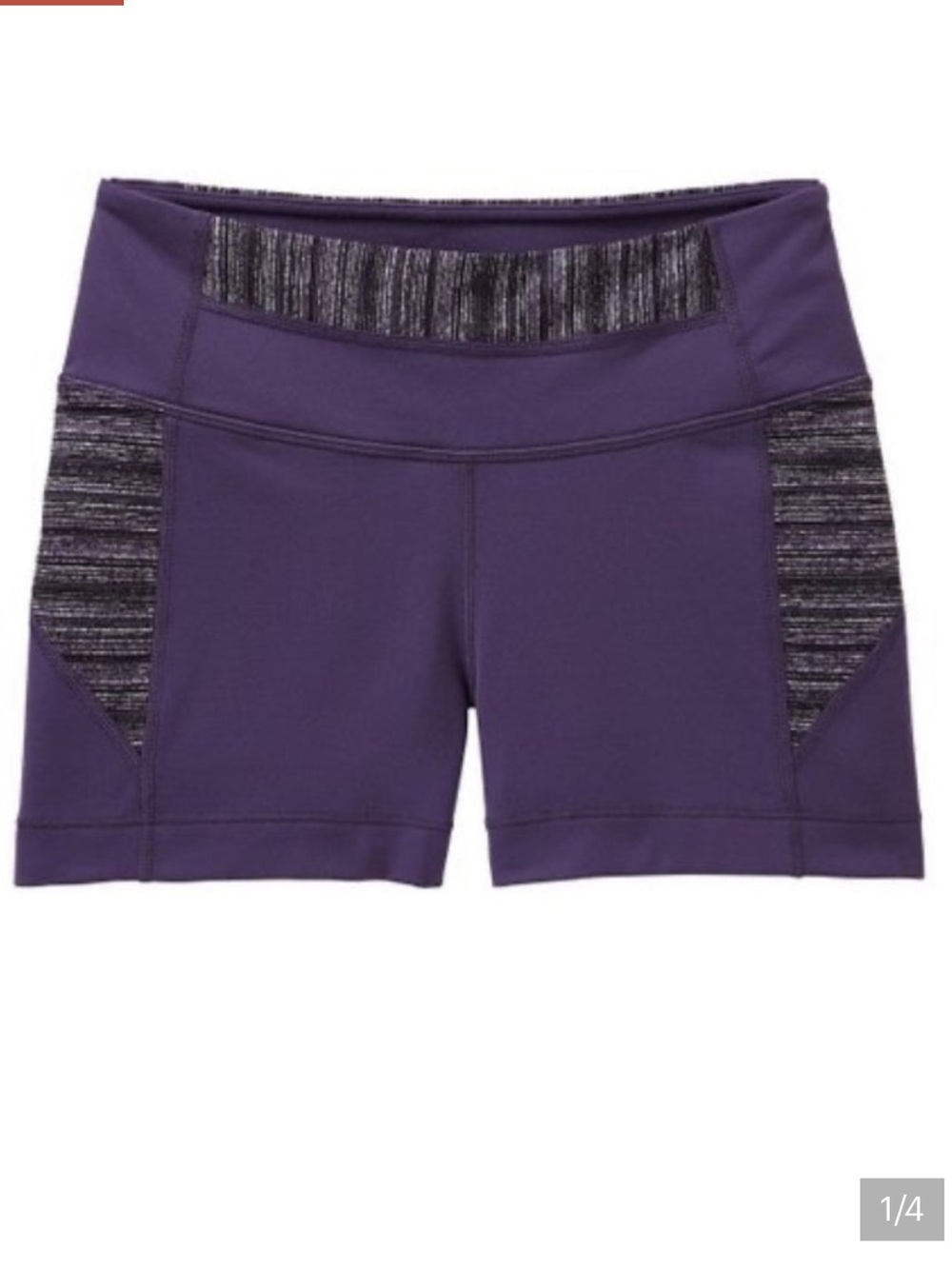 Athleta Women’s Purple All Align Compression Shorts Size Medium